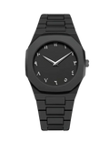 Arabic Dial Luxury Watch – Black Edition