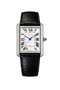 Cartier Tank Style Leather Watch